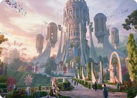 Command Tower Art Card [Secrets of Strixhaven Art Series]