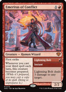 Emeritus of Conflict [Promo Pack: Secrets of Strixhaven]