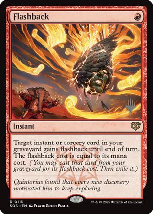 Flashback [Promo Pack: Secrets of Strixhaven]