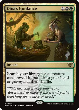 Dina's Guidance [Promo Pack: Secrets of Strixhaven]