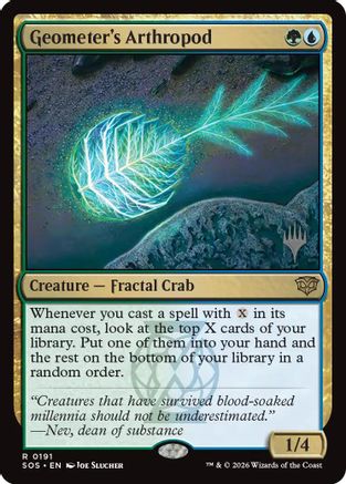 Geometer's Arthropod [Promo Pack: Secrets of Strixhaven]