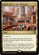 Great Hall of the Biblioplex [Promo Pack: Secrets of Strixhaven] Foil