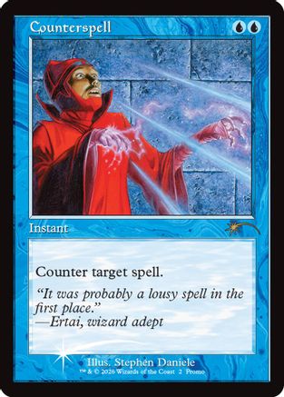 Counterspell (Retro Frame) [MagicFest Cards] Foil