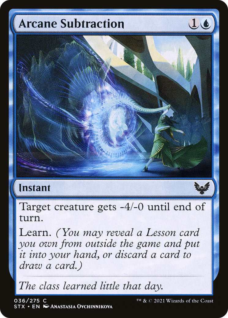 Arcane Subtraction - Strixhaven: School of Mages