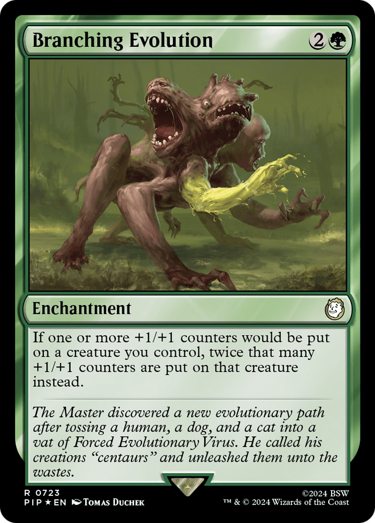 Branching Evolution (Surge Foil) - Fallout Foil