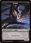 Snake // Zombie Double-Sided Token [Commander: Secrets of Strixhaven]