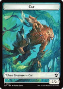 Cat // Inkling (0022) Double-Sided Token (SOC-2 // 22) - Commander: Secrets of Strixhaven Foil