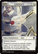Contract // Copy Double-Sided Token [Secrets of Strixhaven Commander Tokens]