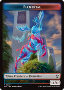 Elemental // Treasure Double-Sided Token [Commander: Secrets of Strixhaven]
