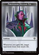 Professor Dellian Fel // Pest (0008) Double-Sided Token [Secrets of Strixhaven Tokens]