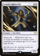 Leonin Lightscribe (Promo Pack) [Strixhaven: School of Mages Promos]