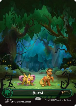 Forest (2544) [Secret Lair Drop Series] Foil