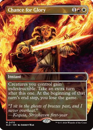 Chance for Glory [Secret Lair Drop Series] Foil