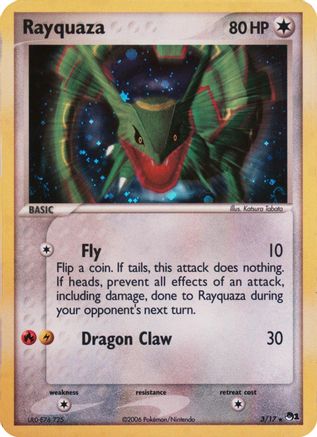 Rayquaza - 003/017 (2006) [Blister Exclusives] - Holofoil