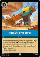 Salvage Operation (165/204) - Wilds Unknown Cold Foil