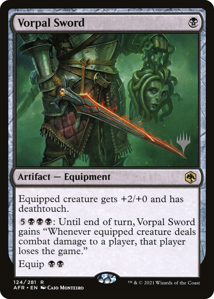 Vorpal Sword (Promo Pack) [Dungeons & Dragons: Adventures in the Forgotten Realms Promos]