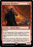 Generous Plunderer (PPOTJ-011) - Promo Pack: Outlaws of Thunder Junction Foil