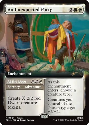 An Unexpected Party (Extended Art) - Promo Pack: The Hobbit Foil