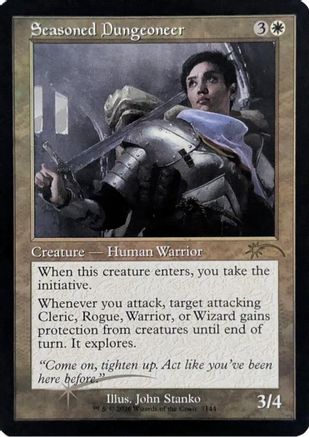 Seasoned Dungeoneer (Retro Frame) [Secret Lair Drop Series] Foil