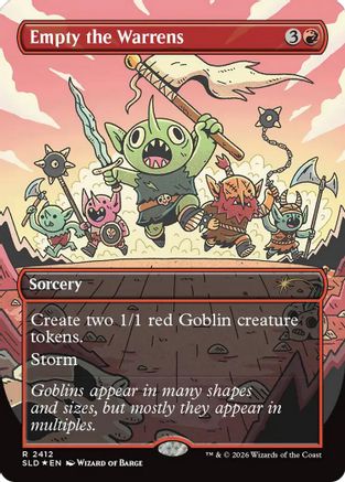 Empty the Warrens [Secret Lair Drop Series] Foil