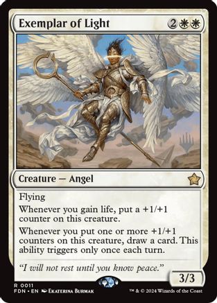 Exemplar of Light [Promo Pack: Secrets of Strixhaven]