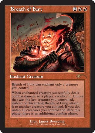 Breath of Fury [Secret Lair Drop Series] Foil