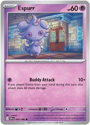 Espurr 036  - Reverse Holofoil ME04 Chaos Rising - Common
