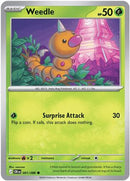 Weedle 001  - Reverse Holofoil ME04 Chaos Rising - Common