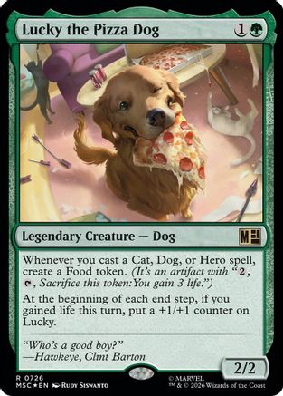 Lucky the Pizza Dog [Marvel Super Heroes Commander]