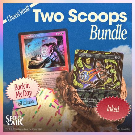 Secret Lair Drop: Two Scoops - The Vanilla Party, Chocolate Business Bundle
