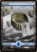 Island (258) (Full Art) [Battle for Zendikar]