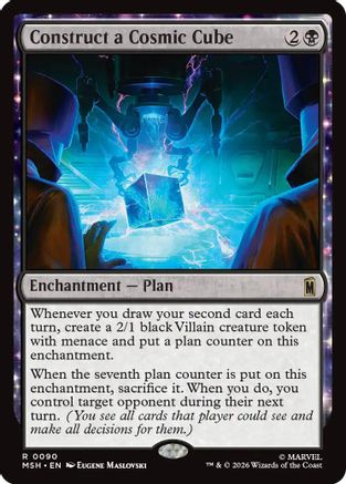 Construct a Cosmic Cube [Marvel Super Heroes] Foil