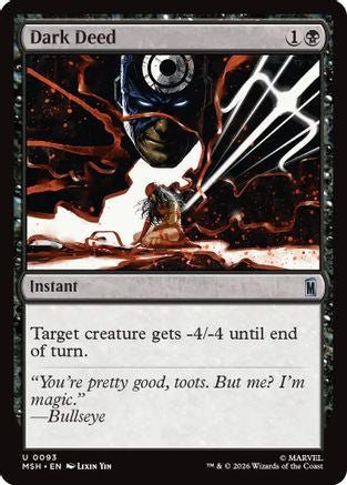 Dark Deed [Marvel Super Heroes] Foil