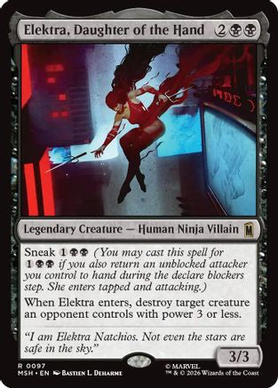 Elektra, Daughter of the Hand [Marvel Super Heroes]