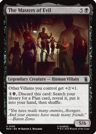 The Masters of Evil [Marvel Super Heroes] Foil