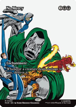 No Mercy (Borderless) - [Marvel Universe Eternal-Legal] Foil