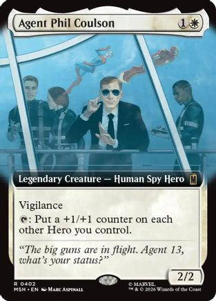 Agent Phil Coulson (Extended Art) [Marvel Super Heroes] Foil