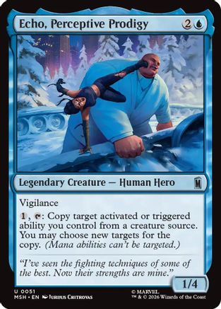 Echo, Perceptive Prodigy [Marvel Super Heroes]