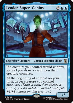 Leader, Super-Genius [Marvel Super Heroes]