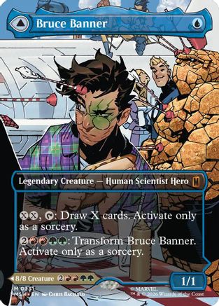 Bruce Banner (Borderless) (0331) [Marvel Super Heroes] Foil