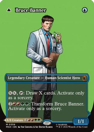 Bruce Banner (Borderless) (0359) [Marvel Super Heroes] Foil