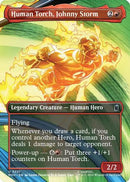 Human Torch, Johnny Storm (Borderless) [Marvel Super Heroes] Foil