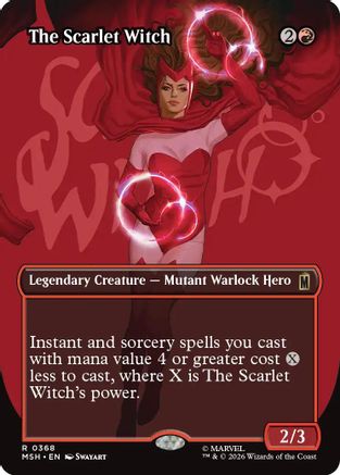 The Scarlet Witch (Borderless) [Marvel Super Heroes]