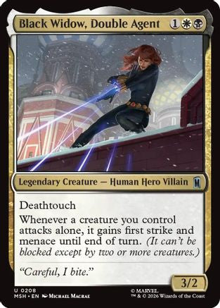 Black Widow, Double Agent [Marvel Super Heroes] Foil