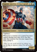 Captain America, Living Legend - Marvel Super Heroes Foil
