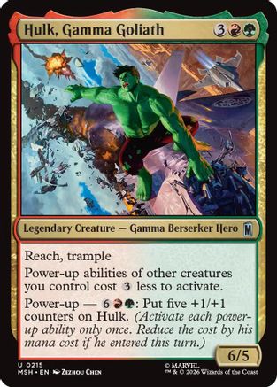 Hulk, Gamma Goliath [Marvel Super Heroes]