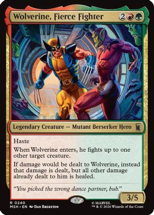 Wolverine, Fierce Fighter [Marvel Super Heroes]
