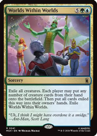 Worlds Within Worlds [Marvel Super Heroes] Foil