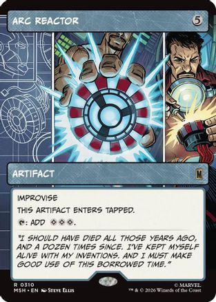 Arc Reactor (Borderless) [Marvel Super Heroes] Foil