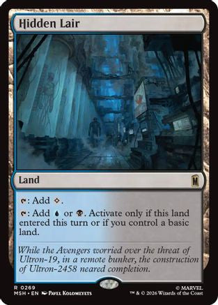 Hidden Lair [Marvel Super Heroes] Foil